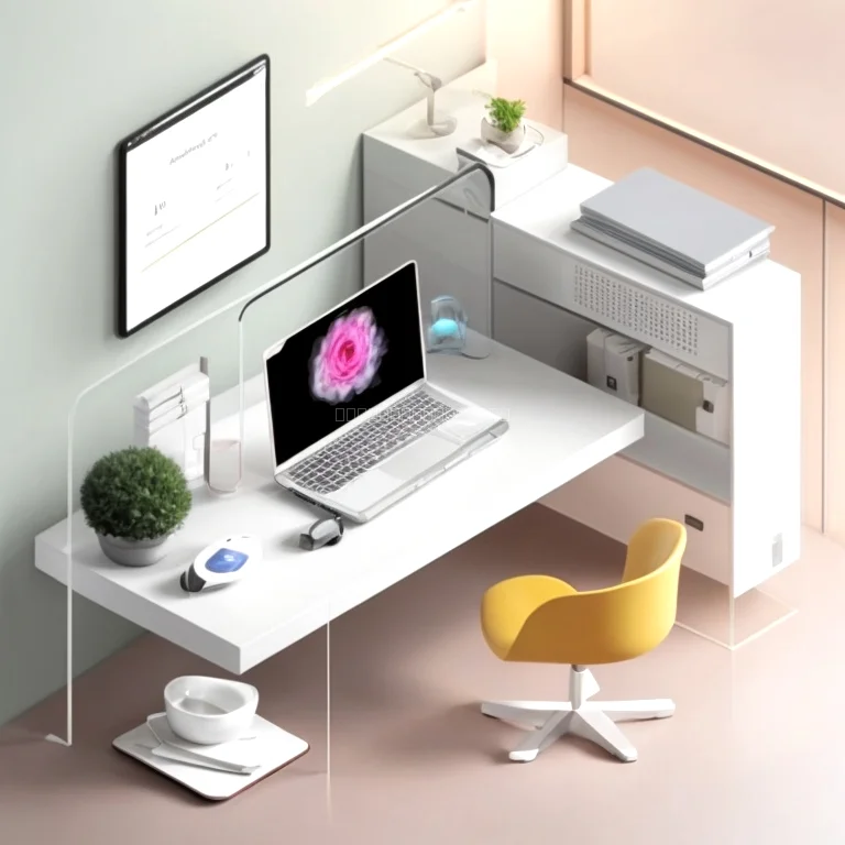 Residential and commercial AI device setups depicted